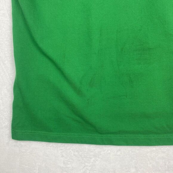 US Polo Assn Polo Shirt Mens XXL 2XL Green Big Logo Short Sleeve Pullover Casual - Picture 8 of 13